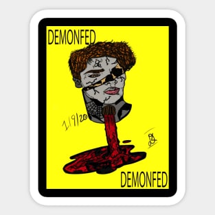 Drained Sticker